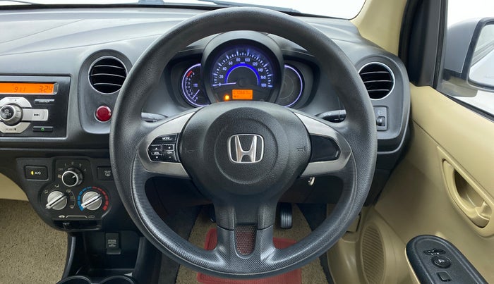 2015 Honda Brio 1.2 S MT I VTEC, Petrol, Manual, 70,681 km, Steering Wheel Close Up