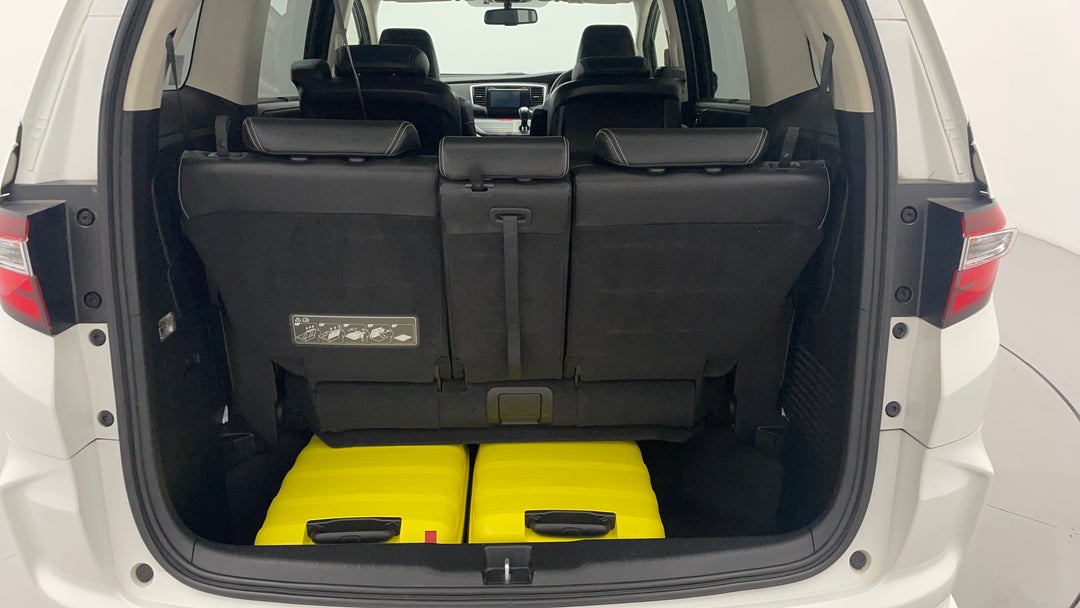 Boot Inside View with Luggage