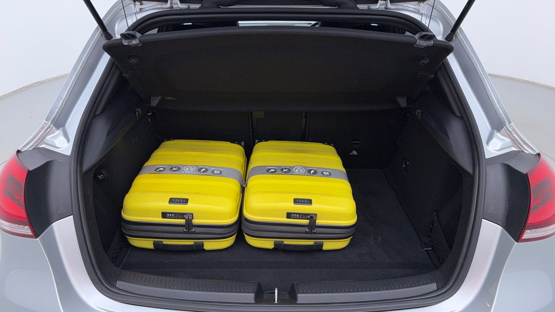 Boot Inside View with Luggage