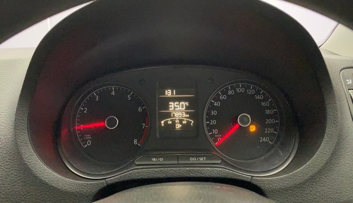 2019 Volkswagen Ameo TRENDLINE 1.0L, Petrol, Manual, 17,877 km, Odometer Image