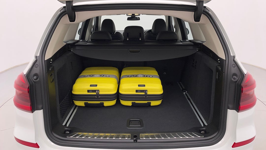 Boot Inside View with Luggage