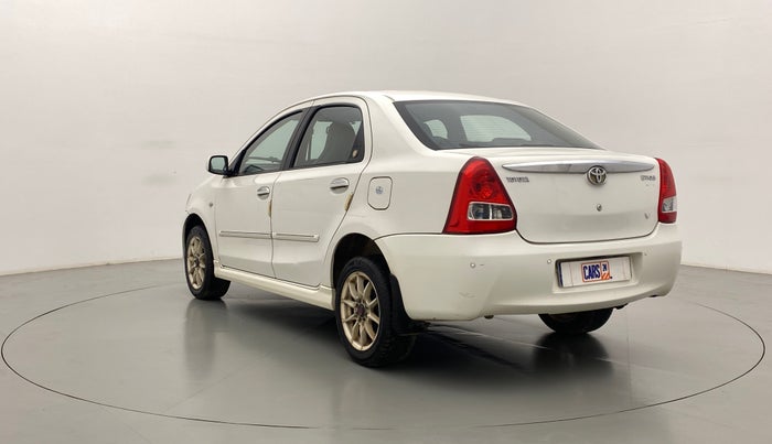2011 Toyota Etios V, Petrol, Manual, 60,990 km, Left Back Diagonal