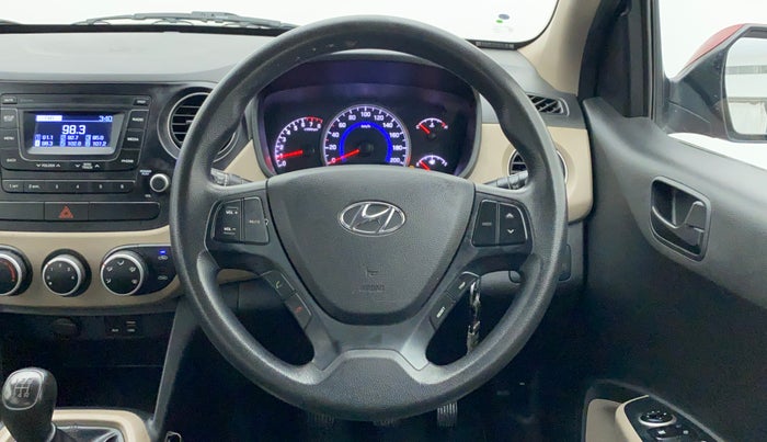 2018 Hyundai Grand i10 MAGNA 1.2 VTVT, Petrol, Manual, 20,978 km, Steering Wheel Close Up
