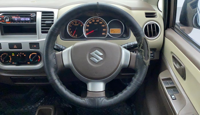 2010 Maruti Zen Estilo VXI, Petrol, Manual, 25,123 km, Steering Wheel Close Up
