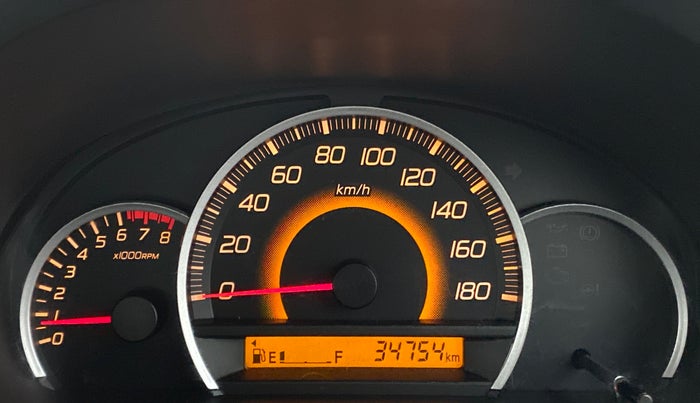2015 Maruti Wagon R 1.0 VXI, Petrol, Manual, 34,784 km, Odometer Image