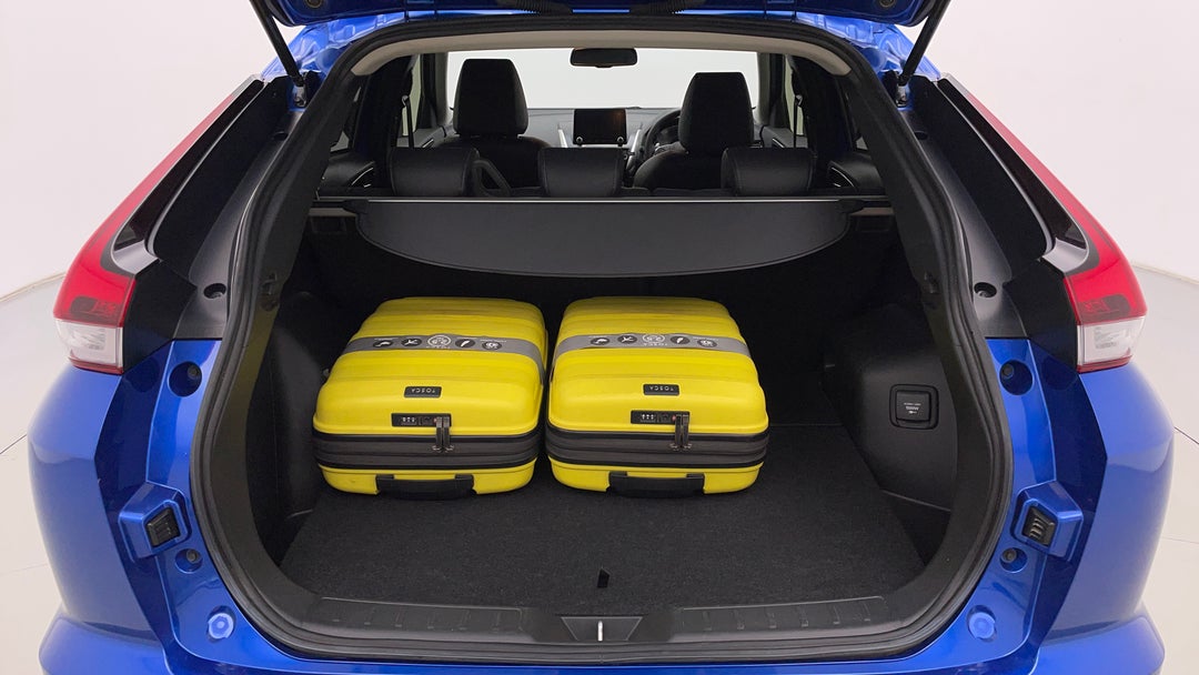 Boot Inside View with Luggage