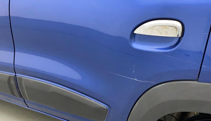 2019 Renault Kwid CLIMBER 1.0 AMT, Petrol, Automatic, 32,378 km, Rear left door - Minor scratches