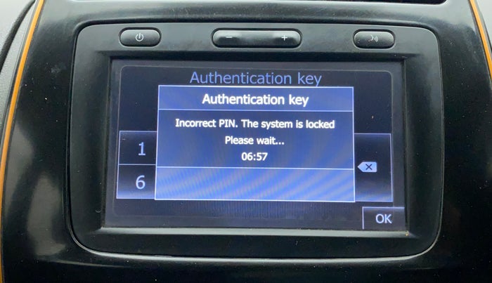 2019 Renault Kwid CLIMBER 1.0 AMT, Petrol, Automatic, 28,778 km, Infotainment system - AM/FM Radio - Not Working