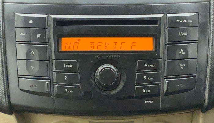 2012 Maruti Swift Dzire VXI, Petrol, Manual, 45,605 km, Infotainment System
