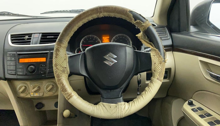 2012 Maruti Swift Dzire VXI, Petrol, Manual, 45,605 km, Steering Wheel Close Up