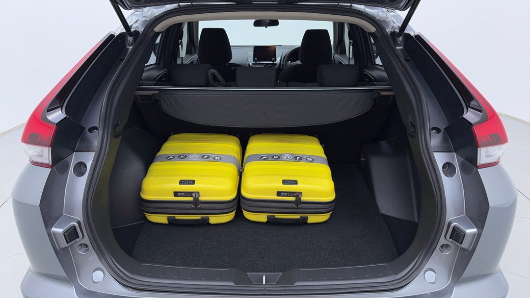 Boot Inside View with Luggage