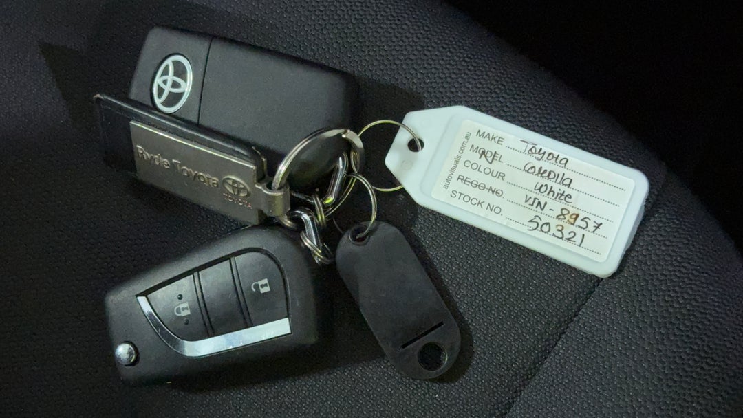 2020 Toyota Corolla Ascent Sport + Tr Kit, Automatic, 65896 km, Key Close-up