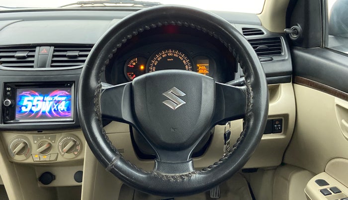 2015 Maruti Swift Dzire LDI BS IV, Diesel, Manual, 1,00,814 km, Steering Wheel Close Up