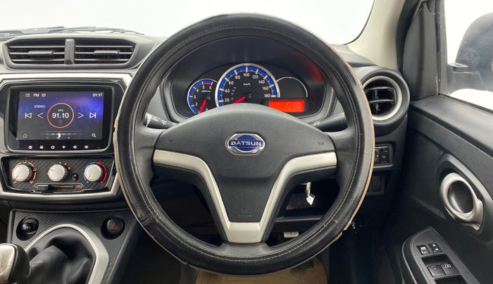 2019 Datsun Go T, Petrol, Manual, 41,077 km, Steering Wheel Close Up
