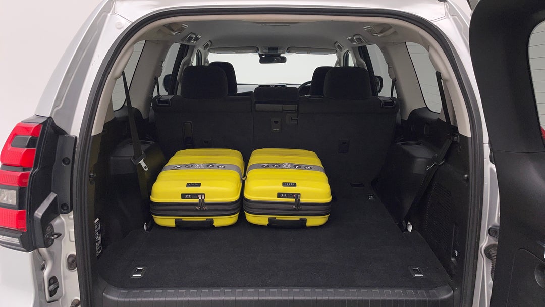 Boot Inside View with Luggage