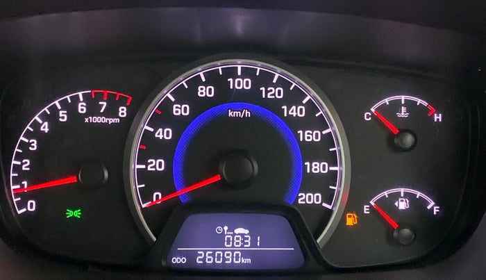 2017 Hyundai Grand i10 MAGNA 1.2 KAPPA VTVT, Petrol, Manual, 26,137 km, Odometer Image