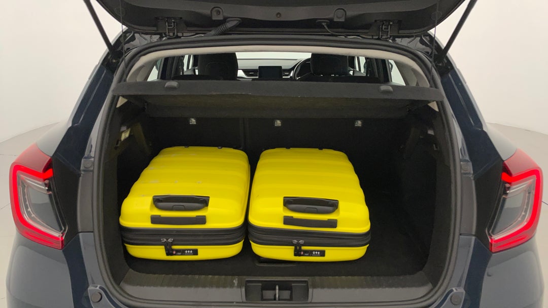 Boot Inside View with Luggage
