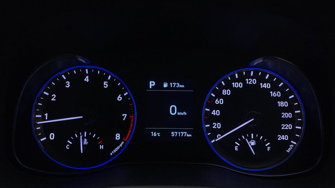 2019 Hyundai Kona Active (fwd), Automatic, 57177 km, Odometer View