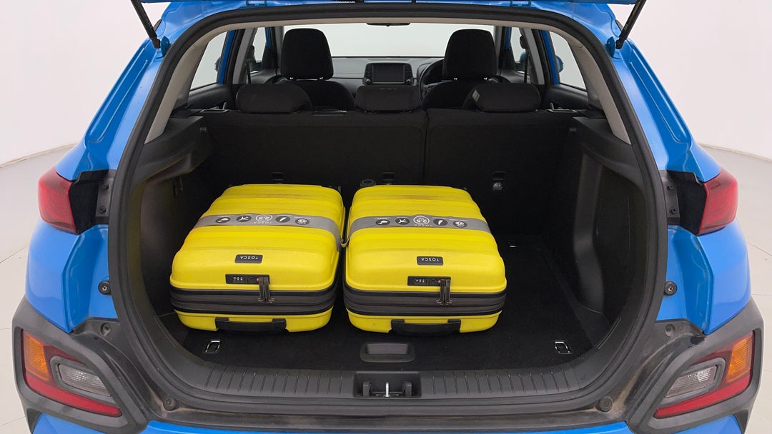 2019 Hyundai Kona Active (fwd), Automatic, 57177 km, Boot Inside View with Luggage