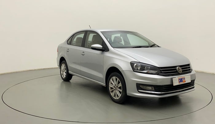 2016 Volkswagen Vento HIGHLINE PETROL AT, Petrol, Automatic, 85,779 km, Right Front Diagonal