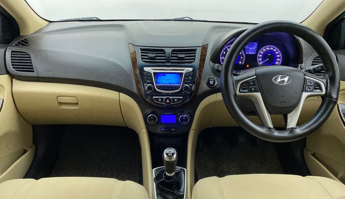2014 Hyundai Verna FLUIDIC 1.6 VTVT SX OPT, Petrol, Manual, 83,441 km, Dashboard