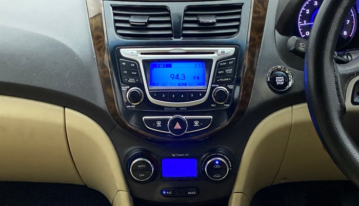 2014 Hyundai Verna FLUIDIC 1.6 VTVT SX OPT, Petrol, Manual, 83,441 km, Air Conditioner