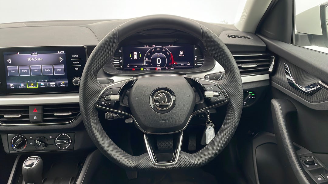 Steering Wheel Close-up