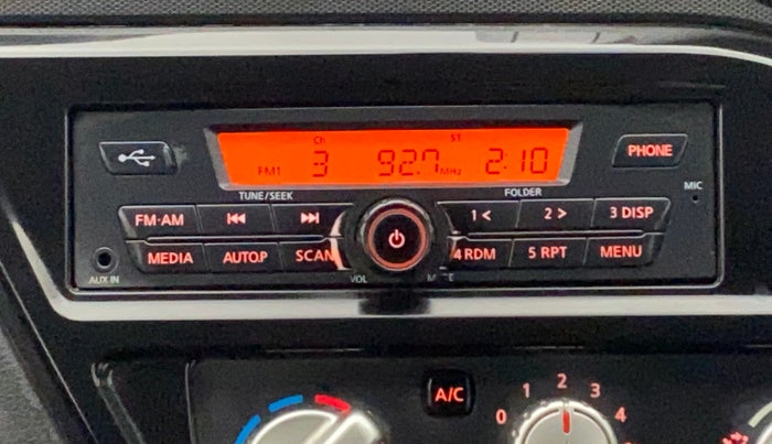 2018 Datsun Redi Go T(O) 1.0L LIMITED EDITION, Petrol, Manual, 62,495 km, Infotainment System