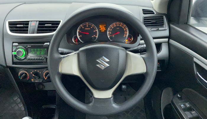 2013 Maruti Swift VDI, Diesel, Manual, 98,437 km, Steering Wheel Close Up