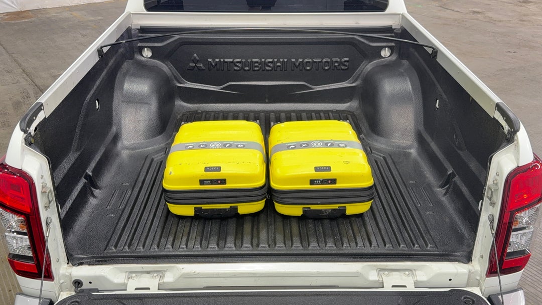 2019 Mitsubishi Triton Glx Plus (4x4), Automatic, 122087 km, Boot Inside View with Luggage