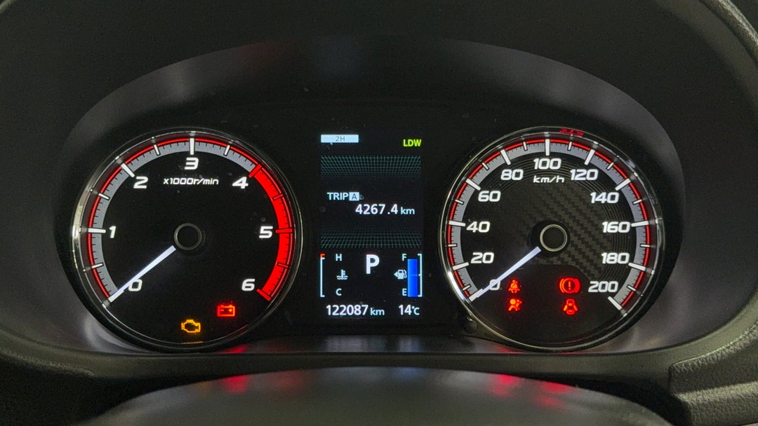 2019 Mitsubishi Triton Glx Plus (4x4), Automatic, 122087 km, Odometer View