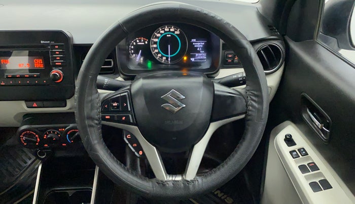 2017 Maruti IGNIS DELTA 1.2, Petrol, Manual, 1,02,374 km, Steering Wheel Close Up