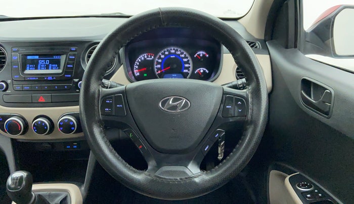 2019 Hyundai Grand i10 MAGNA CNG, CNG, Manual, 26,796 km, Steering Wheel Close Up