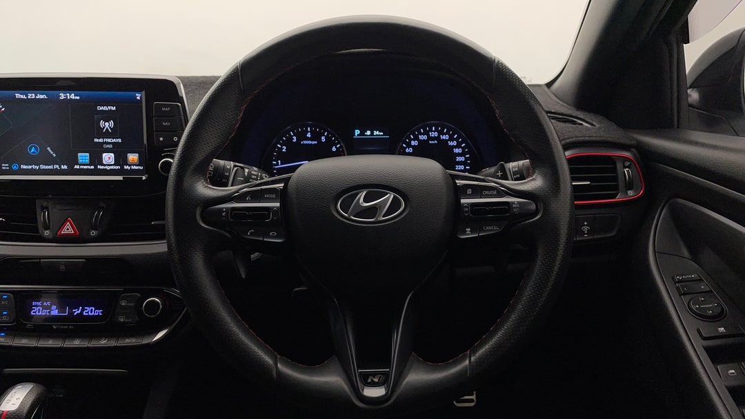Steering Wheel Close-up
