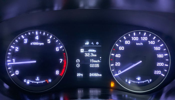 2016 Hyundai Elite i20 ASTA 1.2 (O), Petrol, Manual, 24,161 km, Odometer Image