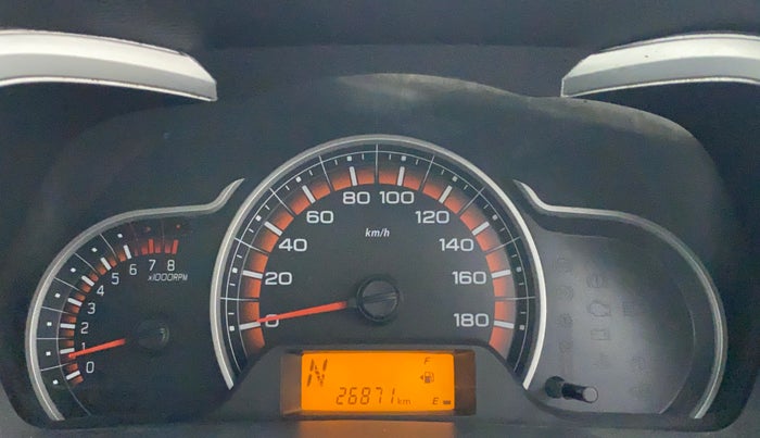 2016 Maruti Alto K10 VXI AMT, Petrol, Automatic, 26,871 km, Odometer Image