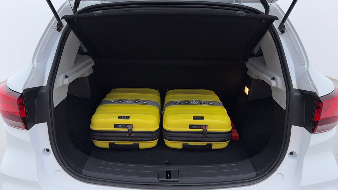 Boot Inside View with Luggage