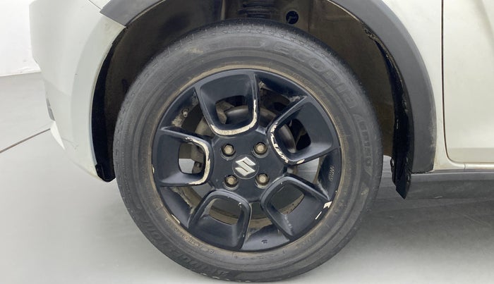 2017 Maruti IGNIS ALPHA 1.2, Petrol, Manual, 49,735 km, Left Front Wheel