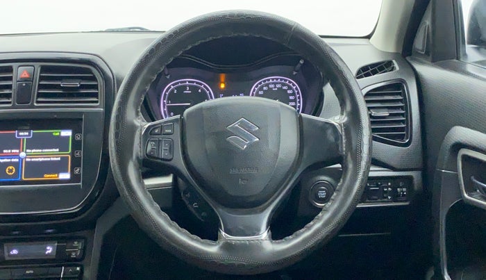 2018 Maruti Vitara Brezza ZDI + AMT, Diesel, Automatic, 16,508 km, Steering Wheel Close Up