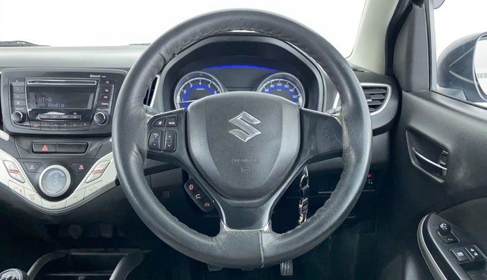 2018 Maruti Baleno DELTA 1.2 K12, Petrol, Manual, 30,579 km, Steering Wheel Close Up