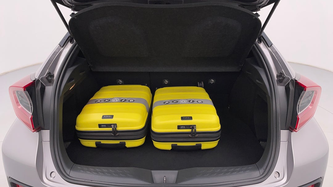 Boot Inside View with Luggage