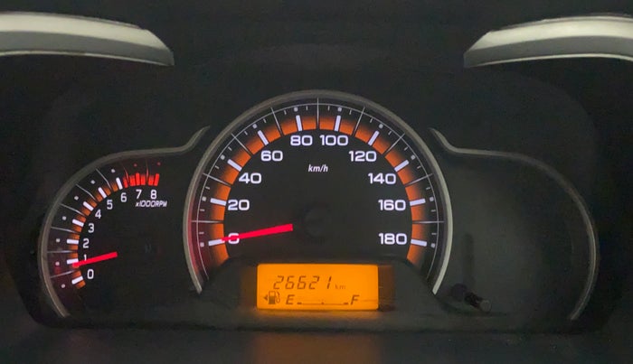 2018 Maruti Alto K10 VXI, Petrol, Manual, 26,621 km, Odometer Image