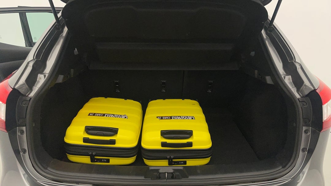 Boot Inside View with Luggage