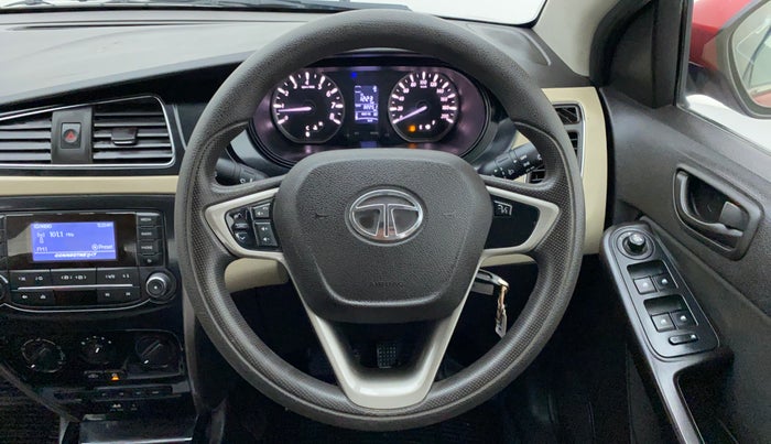 2016 Tata Zest XMS RT, Petrol, Manual, 32,376 km, Steering Wheel Close Up