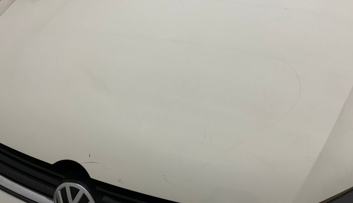 2018 Volkswagen Polo COMFORTLINE 1.0L MPI, Petrol, Manual, 1,01,696 km, Bonnet (hood) - Minor scratches