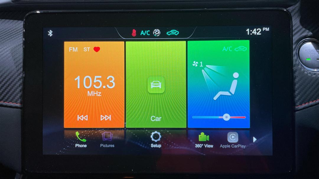 2022 MG Zst Core, Automatic, 31437 km, Infotainment System