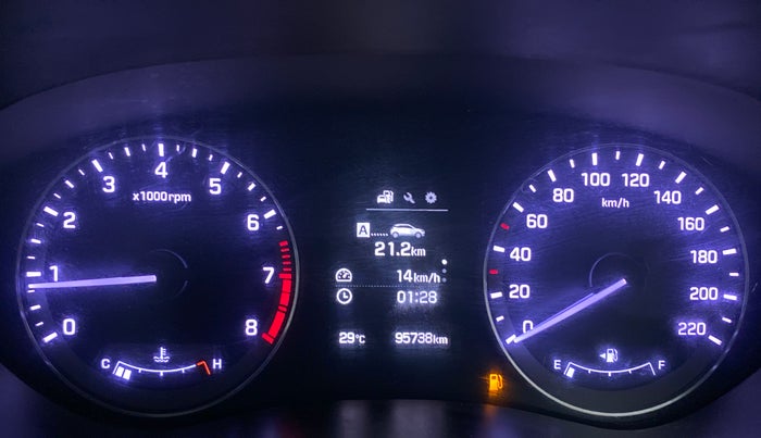 2017 Hyundai i20 Active 1.2 SX, Petrol, Manual, 95,737 km, Odometer Image