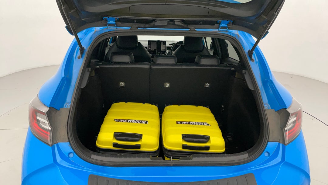 Boot Inside View with Luggage