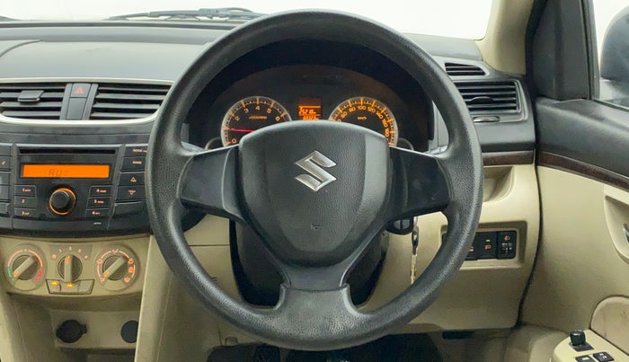 2013 Maruti Swift Dzire VXI, Petrol, Manual, 68,376 km, Steering Wheel Close Up