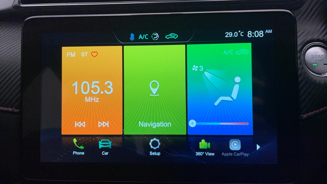 2021 MG Zst Excite, Automatic, 115772 km, Infotainment System